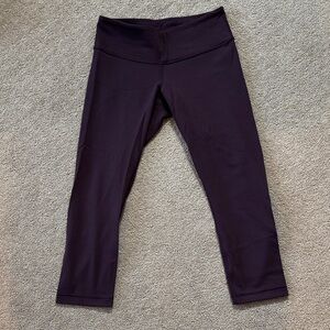 Lululemon Athletica Dark Purple Leggings